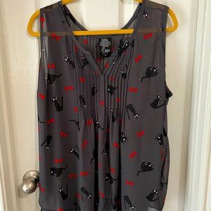 Studio Ghibli Kiki’s Delivery Jiji Print top